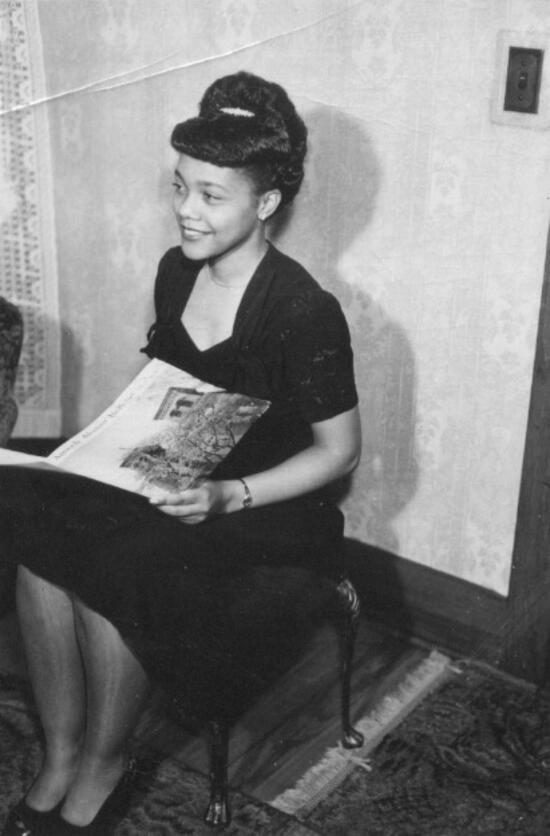 image of Young Coretta Scott
